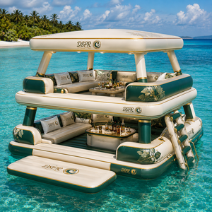 Quai aquatique spacieux qui crée un espace de plaisir pour toute la famille, sûr et fiable pour une utilisation en extérieur. - Product Image 2