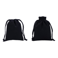 Bolsa de Lona de Algodón con Cordón y Logo Personalizado Impreso, Saco Ecológico de Regalo, Bolsas de Tela Lisas para Personalizar