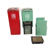 Carimbo Automático EXPRESS Pequeno Quadrado de Plástico ABS/POM com Tinta para Assinatura Personalizada de Escritório Guangdong S-2020