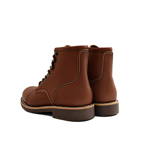 <span class=keywords><strong>Botas</strong></span> Clásicas Retro de Media Pantorrilla de Alta Gama para <span class=keywords><strong>Hombre</strong></span>, con Cordones Delanteros, <span class=keywords><strong>Botas</strong></span> de Tobillo de Cuero de Grano Completo Premium, con Suela Cosida Goodyear - Product Image 5
