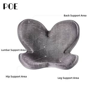 <span class=keywords><strong>Coussin</strong></span> de dossier ergonomique professionnel pliable en mousse à mémoire de forme, lavable, pour <span class=keywords><strong>voiture</strong></span>, chaise de bureau, <span class=keywords><strong>correcteur</strong></span> de posture, support lombaire, <span class=keywords><strong>coussin</strong></span> de siège - Product Image 4
