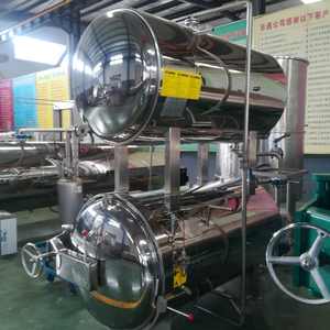 Ad alta temperatura ad alta pressione <span class=keywords><strong>Autoclave</strong></span> storta sterilizzatore automatico a vapore sterilizzazione per conserve bevande cibo salsiccia - Product Image 1