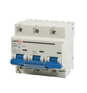 3pole three phase 100A 125A MCB circuit breaker switch