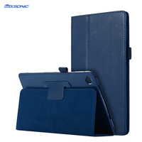 Étui en cuir PU de haute qualité pour iPad Air 13 pouces M4 avec protection anti-rayures et texture litchi, housse de tablette complète