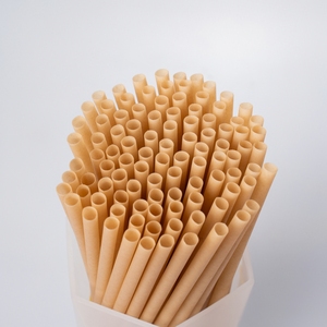 Free Natural Vietnam Eco-Friendly 100% Biodegradable Coffee Juice Bubble Tea Sugarcane Bagasse <b>Drinking</b> <b>Straws</b> - Product Image 3