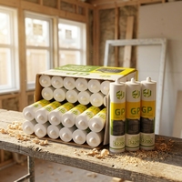Colle d'étanchéité structurelle acide résistante aux hautes températures pour l'extérieur, adhésif fixateur pour câbles, métal et verre, colle imperméable