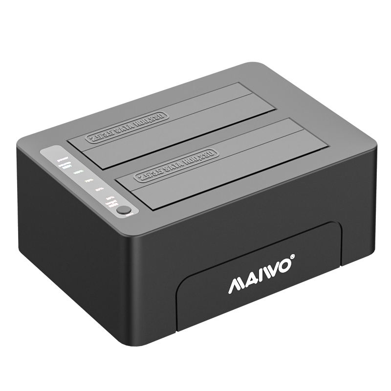 MAIWO Dual Bay Hard Drive Docking Station Clone Function