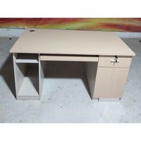 Bureau moderne et écologique avec tiroir de rangement pour la maison, le bureau ou la villa, pieds en bois et acrylique