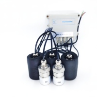 Solution de surveillance du gaz IoT sans fil CE LORA LORAWAN GPRS 4G WIFI RAS485, détecteur de gaz NH3 mural en acier inoxydable