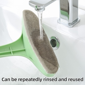 Two in One Household Dedusting Glass <b>Brush</b> Long Handled Tool <b>Cleaning</b> Dusting <b>Window</b> Screen <b>Brushes</b> - Product Image 6
