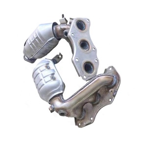 Catalizador de calidad Euro4 Euro5 de panal de cerámica de suministro directo de fábrica para convertidor catalítico de coche Toyota Highlander - Product Image 5