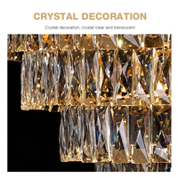 Fourniture directe d'usine décoration de mariage ornements en cristal mise en page de scène de mariage ornements de sol pièce maîtresse de Table