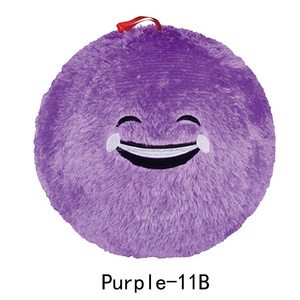 10,5 pulgadas púrpura con bomba de Emoji inflable <span class=keywords><strong>peludo</strong></span> juguete bola hinchable con bomba de regalo se puede colgar - Product Image 3