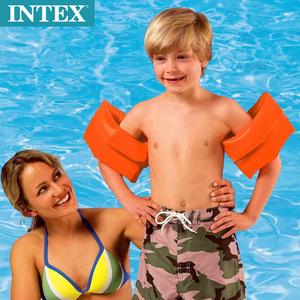 Brassards pour enfants <span class=keywords><strong>Intex</strong></span> 59642 avec double chambre à <span class=keywords><strong>air</strong></span> et manchon d'eau en PVC, portables pour les <span class=keywords><strong>jeux</strong></span> aquatiques des enfants - Product Image 2