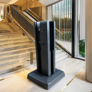 Sistema de barandilla de vidrio sin marco moderno, accesorios de espiga de acero y aluminio de 12mm de espesor, escaleras, balcones, barandillas, cubiertas para exteriores - Product Image 3