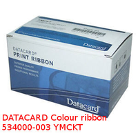 Datacard 534000-003 Ruban couleur compatible YMCKT 500 impressions pour imprimantes Datacard SP35 SP55 SP75 Plus et SD260 SD360