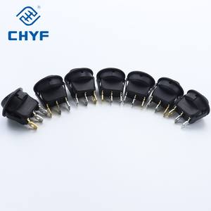 20a 12v 220v वाटरप्रूफ क्षणिक मिनी माइक्रो रॉकर स्विच ऑफ डॉट लाइट कार बोट राउंड ऑन/ऑफ स्स्ट dpt स्विच प्लास्टिक - Product Image 1