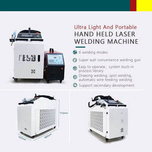 เครื่องเชื่อมเลเซอร์แบบมือถือ 1000w 1500w 2000w 3000w สำหรับเชื่อมอะลูมิเนียมด้วยไฟเบอร์เลเซอร์ - Product Image 5