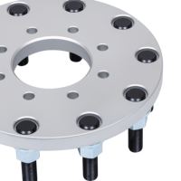 Adaptateur d'espacement de roue semi-dual BOTRAK 8 à 10 trous 1" 8x165.1 à 10x335 pour Dodge Ram 1500 Ramcharger 2500 3500