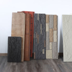 Phổ biến vật liệu trang trí PU đá Bảng điều chỉnh PU đá tường Bảng điều khiển PU đá - Product Image 2