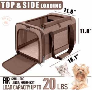 OEM Customization Small/<b>big</b> Animal Carrier Handbag Purse Pet Carrier Tote Bag Is Suitable for Pet Outdoor Travel/shop - Product Image 3
