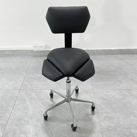 Chaise de salon commerciale Kaiselong L300 pour salons de coiffure et instituts de beauté avec cadre en aluminium et levage rotatif