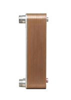 Pompe à chaleur de source d'eau de source d'air de température ultra-basse Échangeur de chaleur de système de réfrigération d'acier inoxydable de rendement élevé 060B