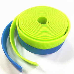 Correa y <span class=keywords><strong>Collar</strong></span> para Perro Ecológicos Mingjia al por Mayor, Cinta de Poliéster y <span class=keywords><strong>PVC</strong></span> con Recubrimiento Impermeable, Logotipo Personalizado - Product Image 4