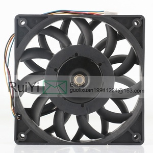 Delta 24V 48V DC12V 3.00A AC EC 12025 120x120x25MM 12CM Chasis ultraviolento Convertidor de volumen de aire alto Ventilador de refrigeración de la THB1212B-AH04 - Product Image 3