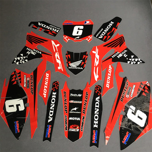 Pegatina Superior <span class=keywords><strong>de</strong></span> Plástico con <span class=keywords><strong>Película</strong></span> Brillante para Motocicleta Todoterreno Pirates Bozur M5 Titan, Carcasa <span class=keywords><strong>Completa</strong></span> Modificada 6 - Product Image 2