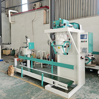 Machine de pesage semi-automatique pour sacs de maïs de 25 kg et 50 kg, machine d'emballage automatique pour poudre et son, machine de remplissage de farine