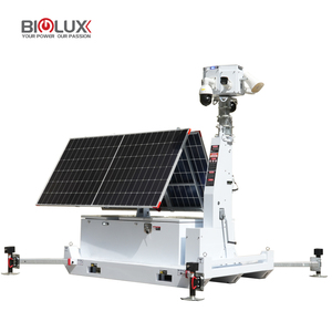 Thông minh hiskid năng lượng mặt trời cctv tháp, CE/ISO phê duyệt, ai phát hiện với 4G/5G/starlink giám sát từ xa - Product Image 1