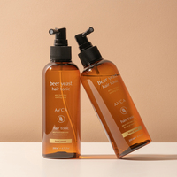 AVCA Perawatan Kulit Kepala Herbal Anti-Rontok Rambut, Tonic Rambut Ragi Bir, Biotin, Kafein, Formula Ringan Menyegarkan, Menyeimbangkan Pertumbuhan Rambut