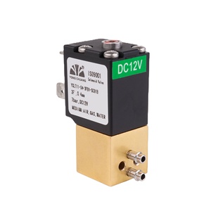 Yclt11 Độ chính xác cao khí tỷ lệ kiểm soát dòng chảy van điện từ 12VDC PWM - Product Image 2