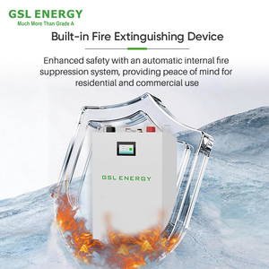 GSL ENERGY 10Kw 锂电池 51.2V 205Ah LFP 电池 立式机架式 可堆叠壁挂式 太阳能 Lifepo4 电池 - Product Image 4