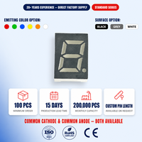 Module d'affichage LED professionnel à 7 segments, 1 chiffre, 0,28 pouce, conçu pour les unités d'affichage de puissance des chargeurs rapides GaN