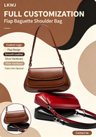 Sac bandoulière tendance en cuir véritable pour femme, sac de luxe à porter à l'épaule ou sous le bras, sac à main polyvalent pour le quotidien