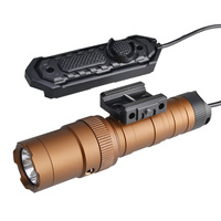 Lampe de poche laser LED verte étanche Combo Quick Tan Color Release ML PT Mount Tactical Flashlight Scopes & Accessories