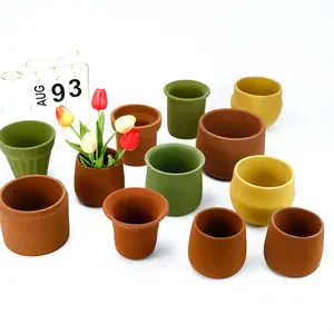 Jingqi 2023 best seller vendita calda design moderno giardino accenti decorativi per la casa grandi vasi da fiori moderni