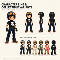 Figurine d'action OEM personnalisée Anime Chibi Boy Figurine Boîte Mystère Blind Box Jouet Statue PVC Vinyle Collection en Gros