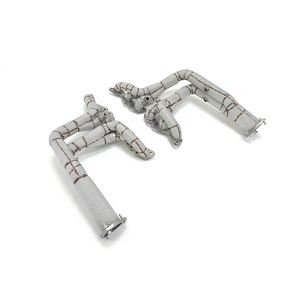 Colector de Escape de Acero Inoxidable CSZ para <span class=keywords><strong>Aston</strong></span> <span class=keywords><strong>Martin</strong></span> DB9 V12 6.0L - Escape de Alto Rendimiento, Grosor de 1.5 mm - Product Image 1