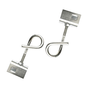 Support de suspension pour câble de branchement FTTH YKP-01, 4kN, en acier galvanisé, pour câble à fibre optique aérien sur ligne aérienne - Product Image 3