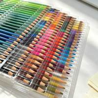 Ensemble de crayons de couleur personnalisés, 120 couleurs, bois de qualité supérieure, mine de haute qualité, étui en PVC pour le dessin artistique