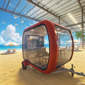 W10 <span class=keywords><strong>Future</strong></span> Mobile Pod 20 ㎡ Espacio de vida inteligente con ventanas panorámicas Ideal para acampar al aire libre y Glamping Resorts - Product Image 2