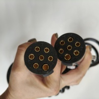 Câble d'extension à ressort 24 V pour connecteur de remorque 7 broches, 7 conducteurs, pour frein à air, qualité supérieure, prix de gros