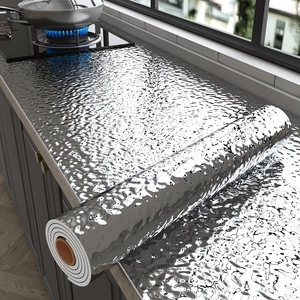 Design géométrique moderne Peel Stick papiers peints texture métallique auto-adhésive pour <span class=keywords><strong>cuisine</strong></span> salle de bain hôtel décoration murale étanche - Product Image 5