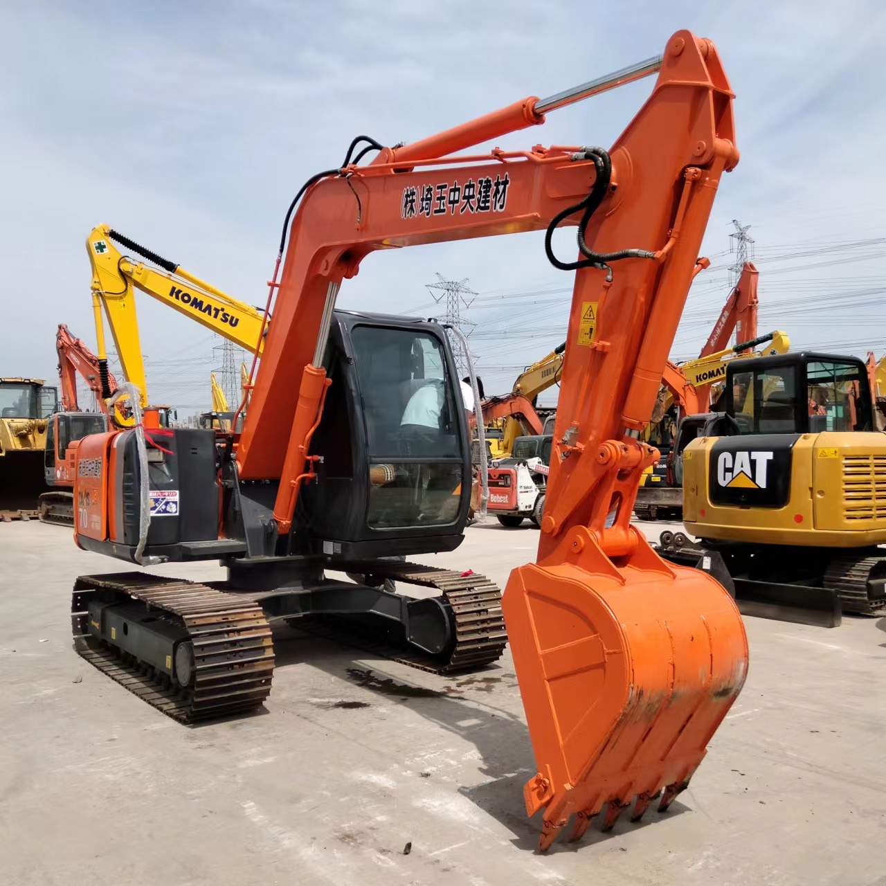 Secondhand Tractor HITACHI ZX70 70 ZX HITACHI 70 70Hitachi Japan
