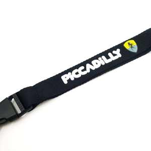 Lanière en nylon longue et épaisse avec impression 3D en <span class=keywords><strong>caoutchouc</strong></span> personnalisée avec logo, vente chaude, écologique, durable, en polyester - Product Image 5