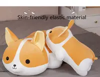 Doldurulmuş hayvan Shiba Inu peluş oyuncak Anime Corgi Kawaii peluş köpek yumuşak yastık, peluş oyuncak hediyeler için Boys kızlar 16"