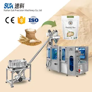 Multi-Function Powder Packing Machine Automatic 500G 1Kg Stand-Up Pouch Zip Lock Powder Filling Machine Price